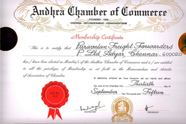 Affiliated Member In Andhra Chamber